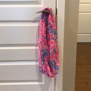 Lilly Pulitzer infinity scarf